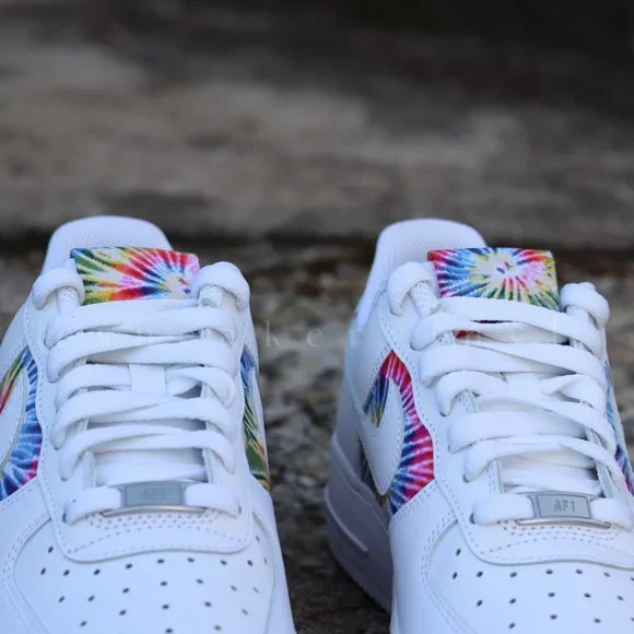 Nike Air Force 1 Low Tie Dye Custom NWT